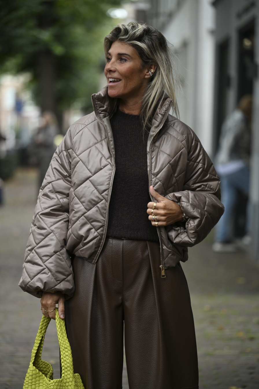 Puffer Jack Sam Taupe