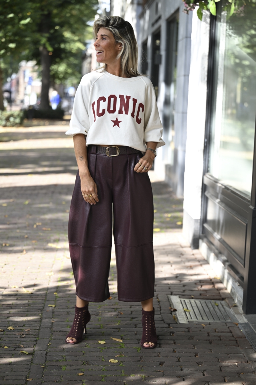 Broek Miek Bordeaux