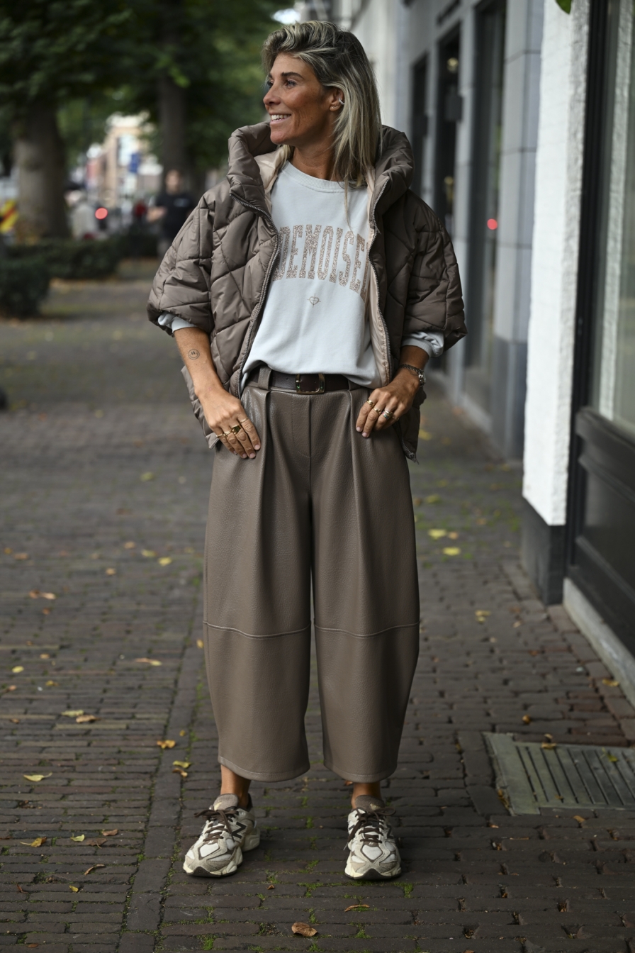 Broek Miek Taupe