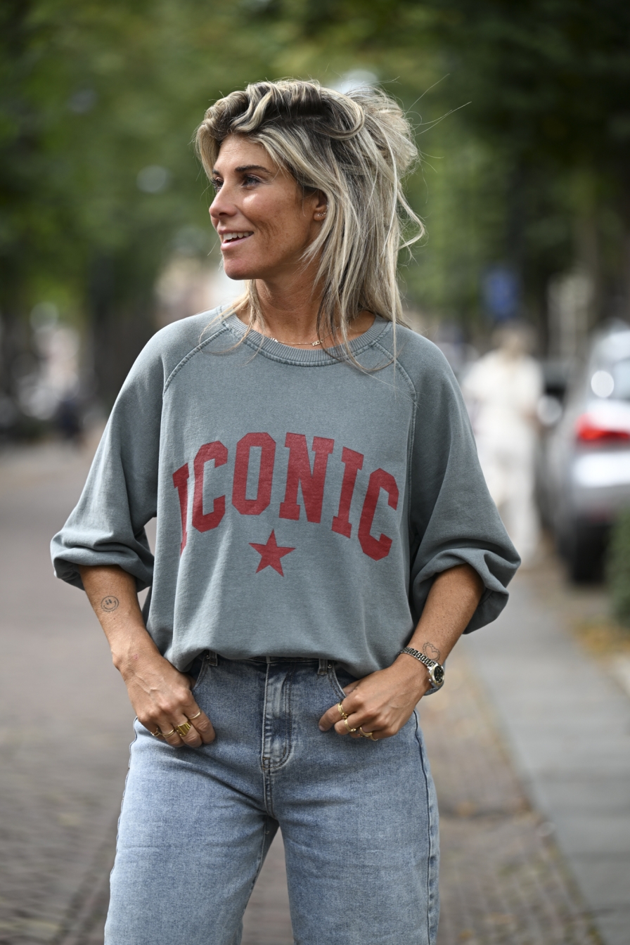 Sweater ICC Lichtblauw