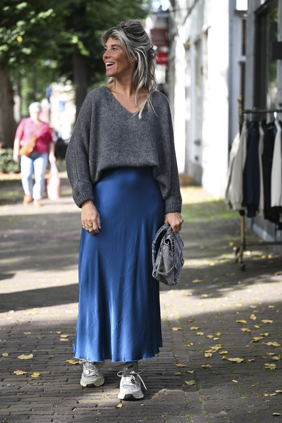 Rok Filine Blauw