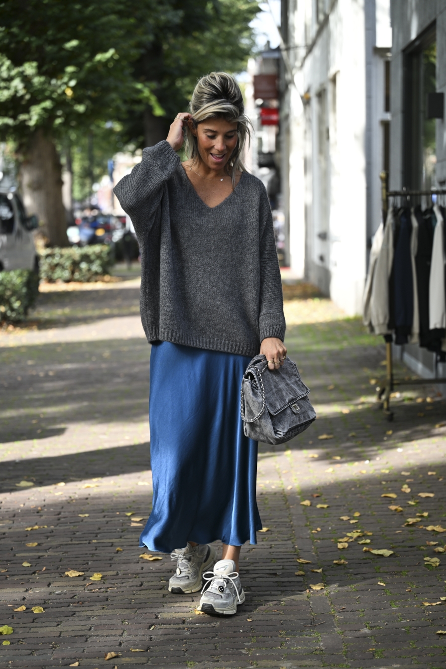 Rok Filine Blauw