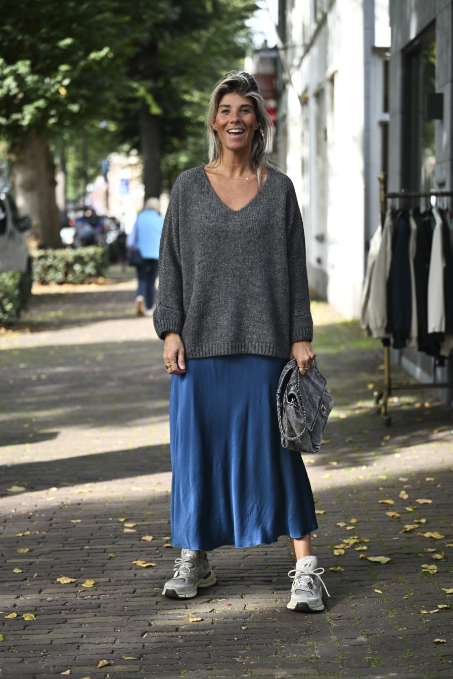 Rok Filine Blauw