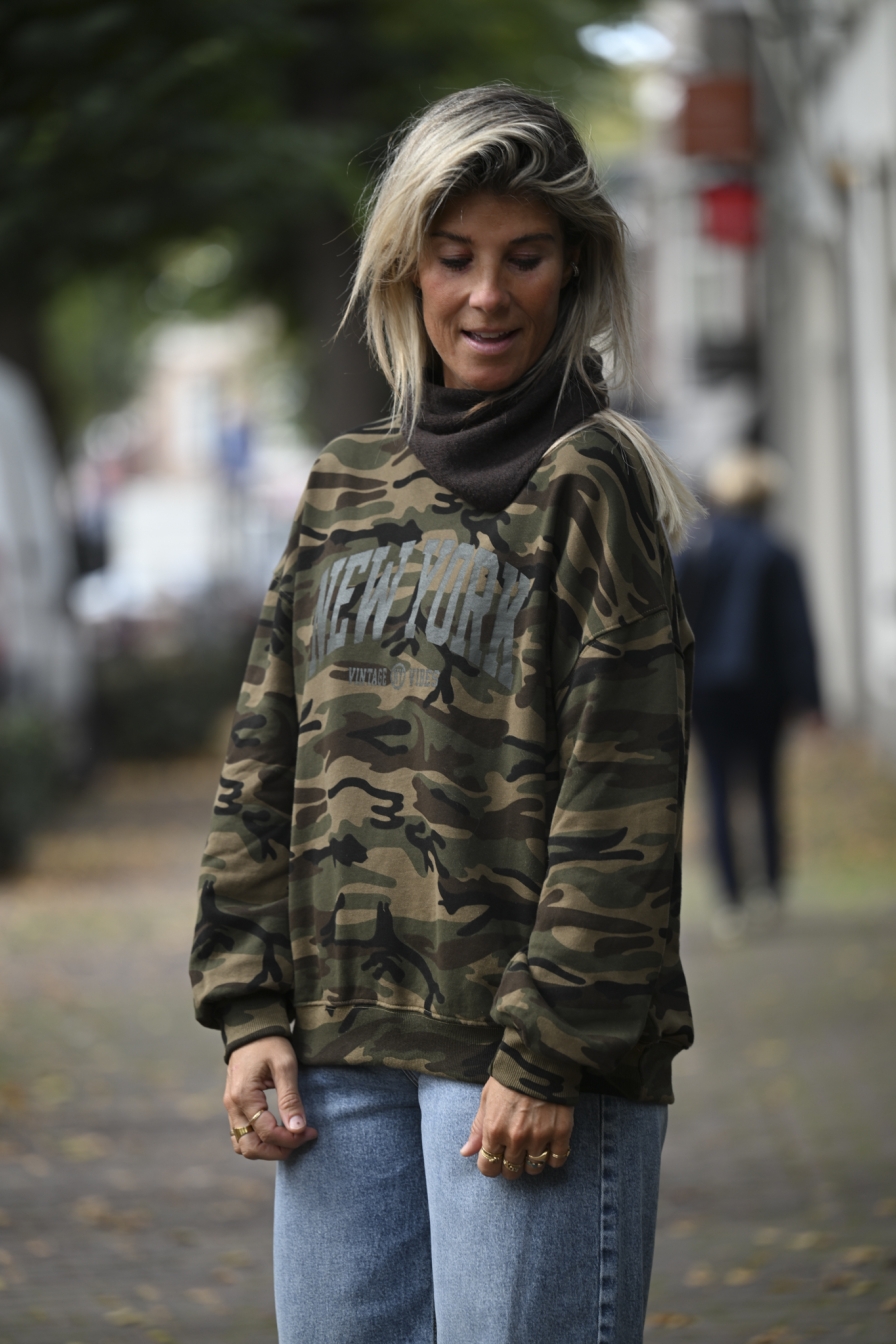 Sweater Camouflage Vintage