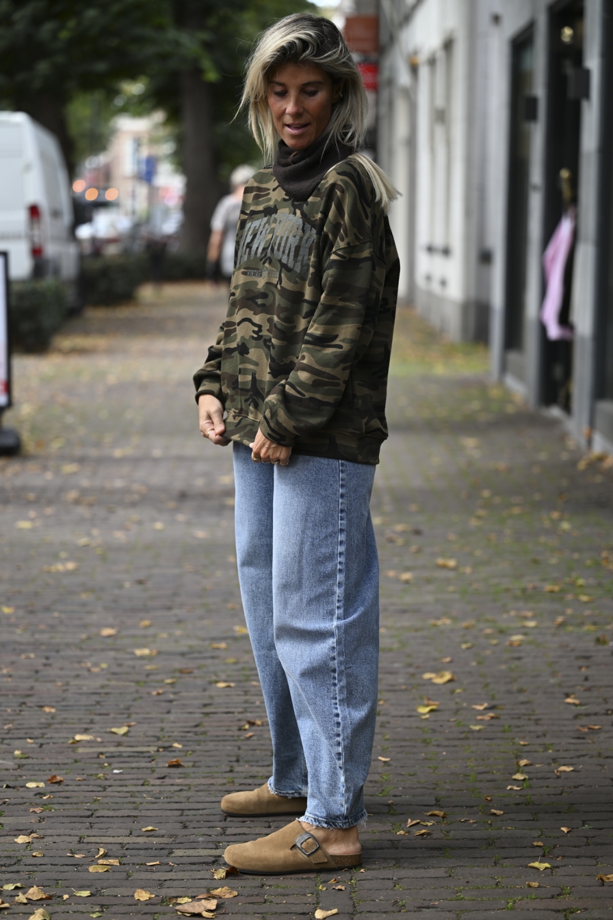 Sweater Camouflage Vintage