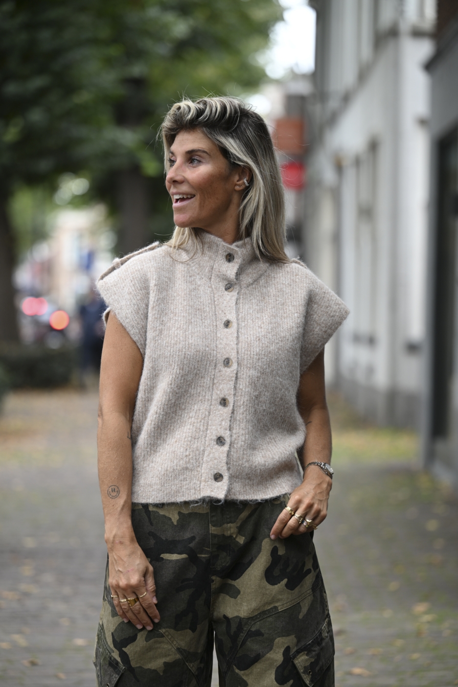 Vest Coco Camel
