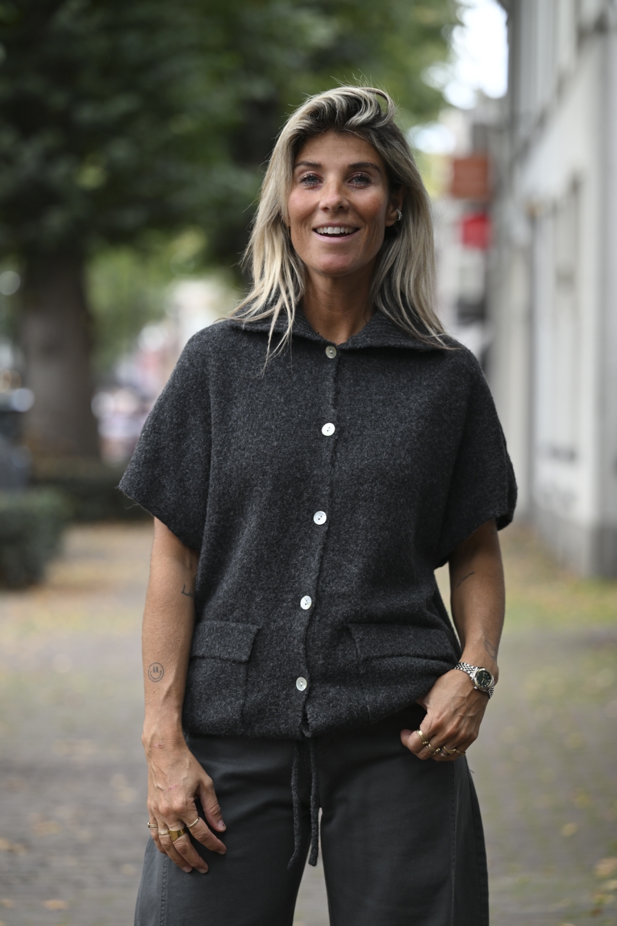 Vest Balu Donkergrijs
