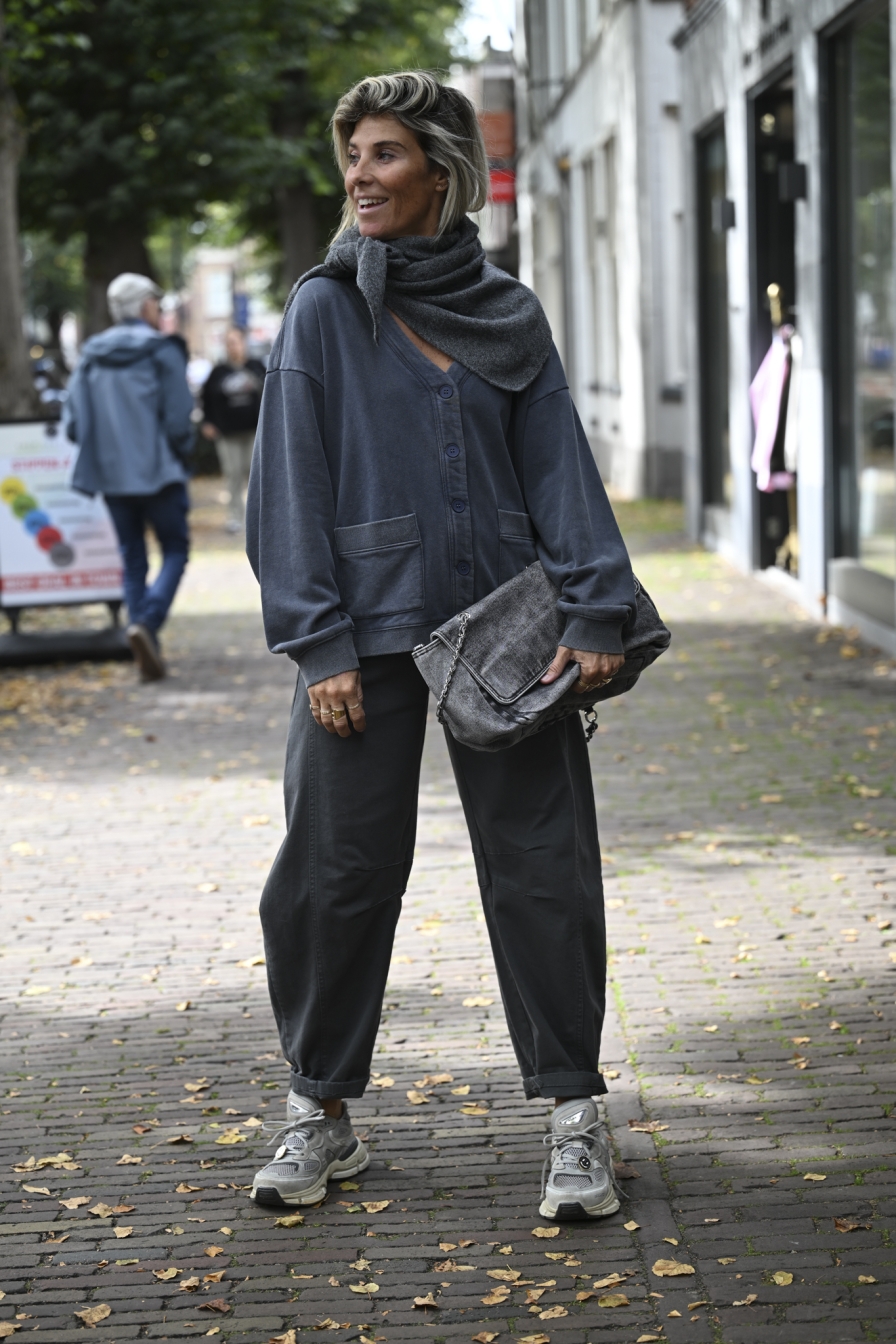 Vest Marleen Marine blauw