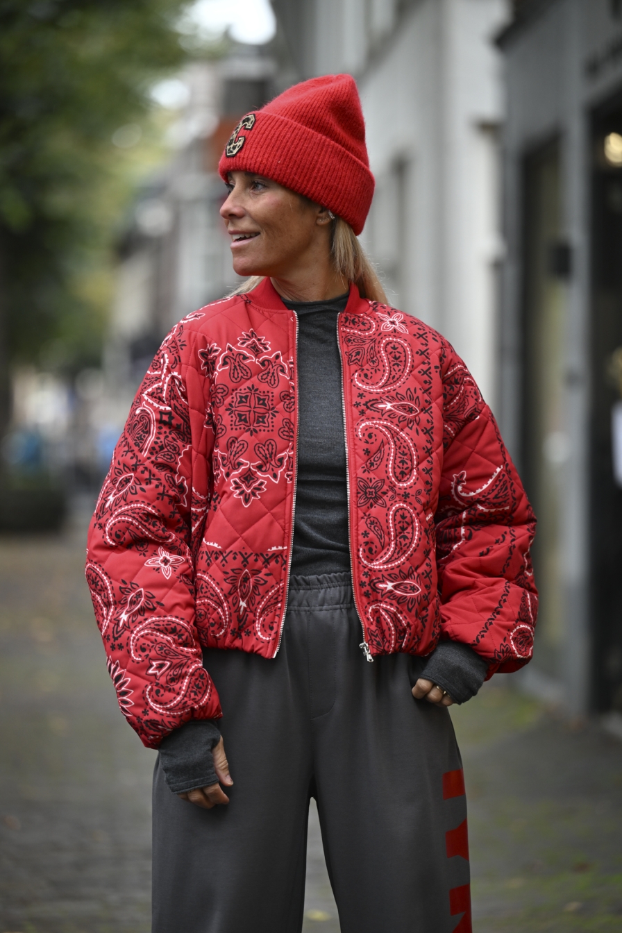 Jacket Bandana Rood