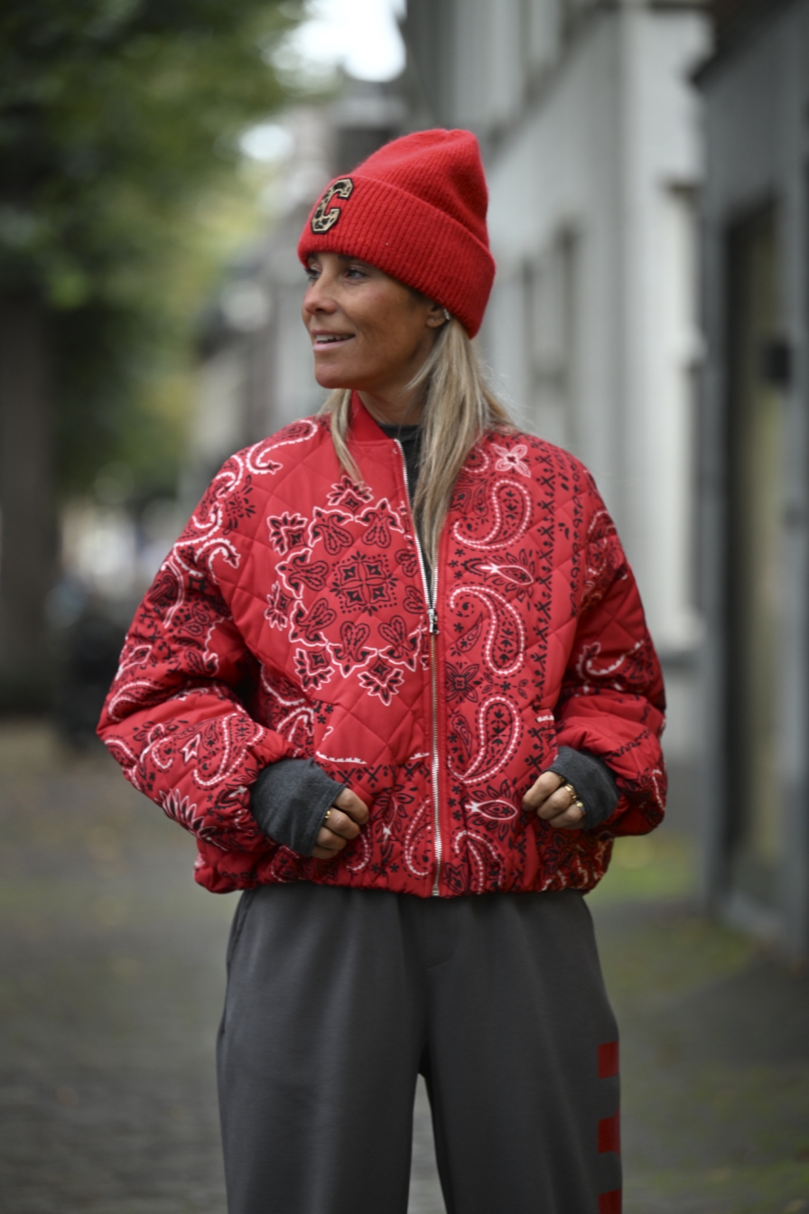 Jacket Bandana Rood