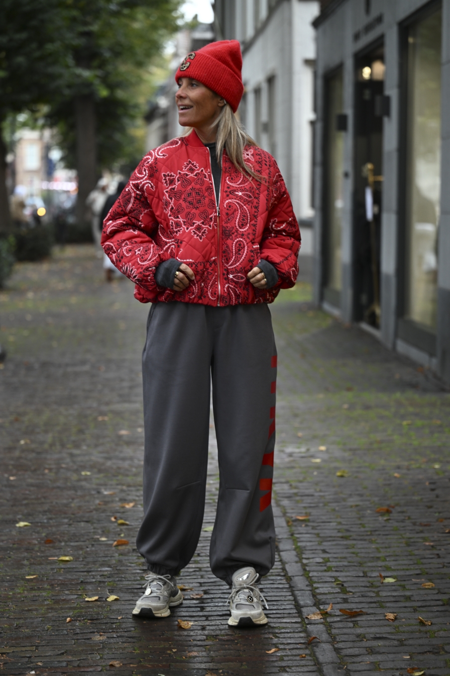 Jacket Bandana Rood