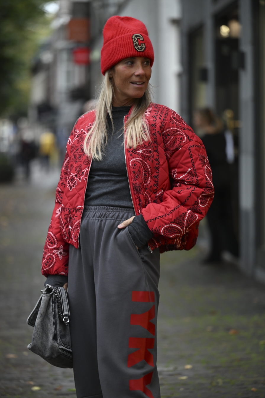 Jacket Bandana Rood
