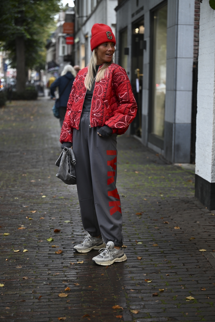 Jacket Bandana Rood
