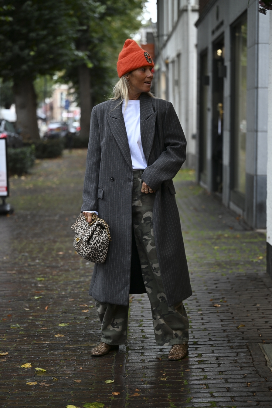 Tweed Tijger Donkergrijs