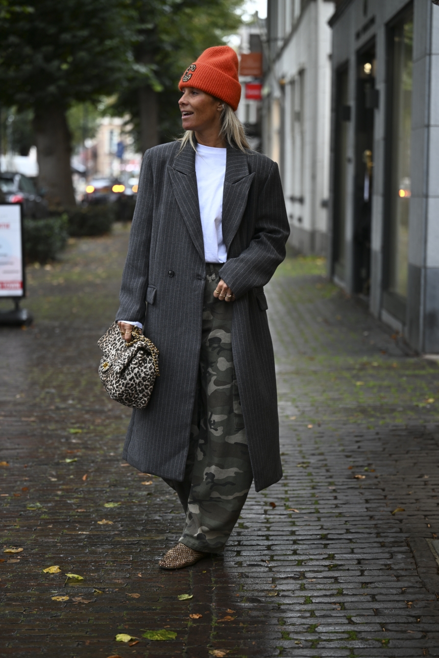 Tweed Tijger Donkergrijs