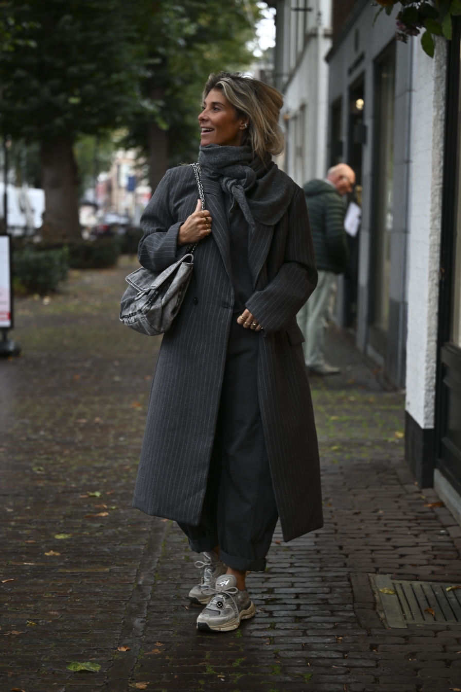 Tweed Tijger Donkergrijs