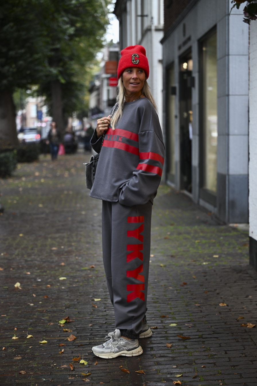 Broek IYKYK Antraciet