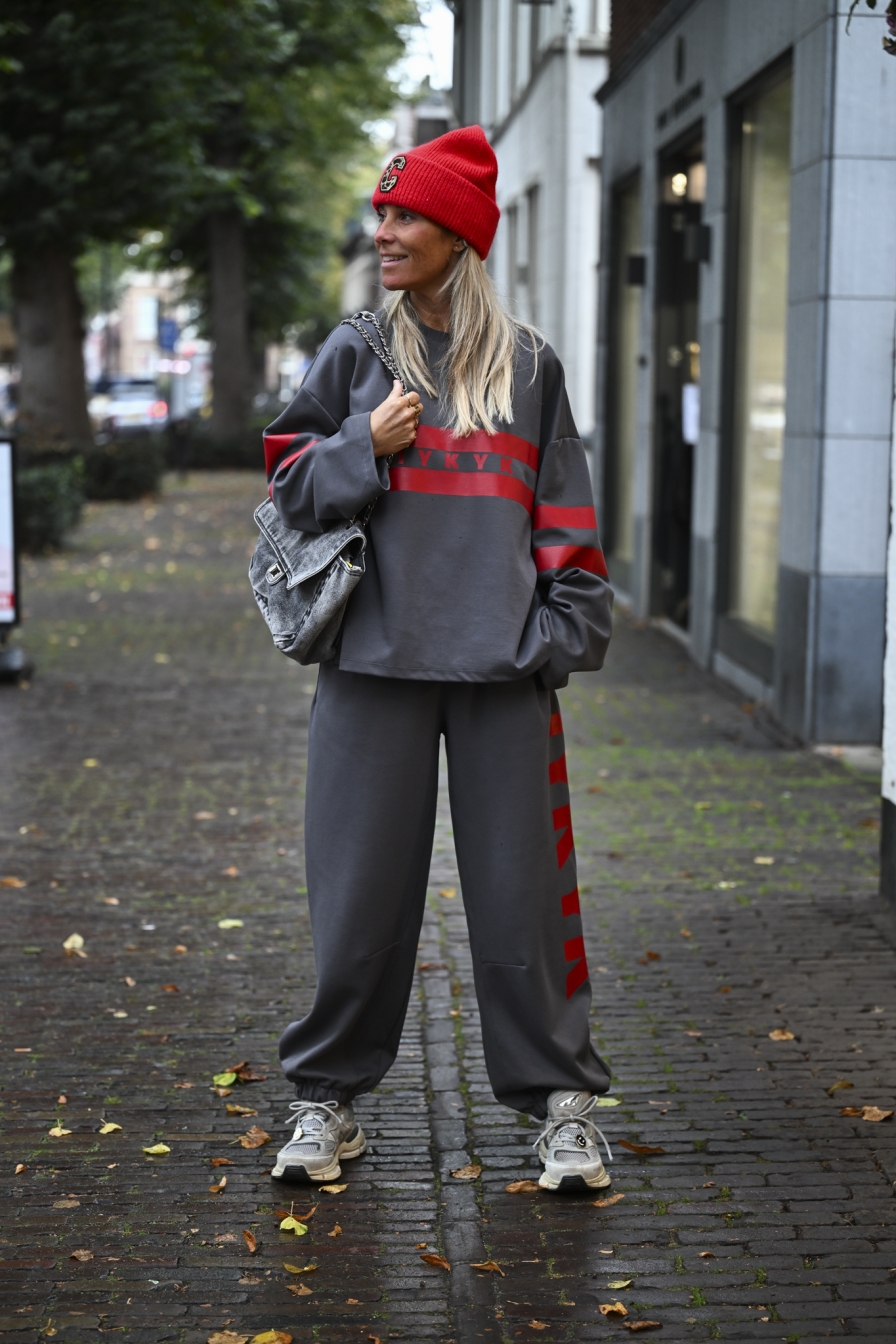 Broek IYKYK Antraciet