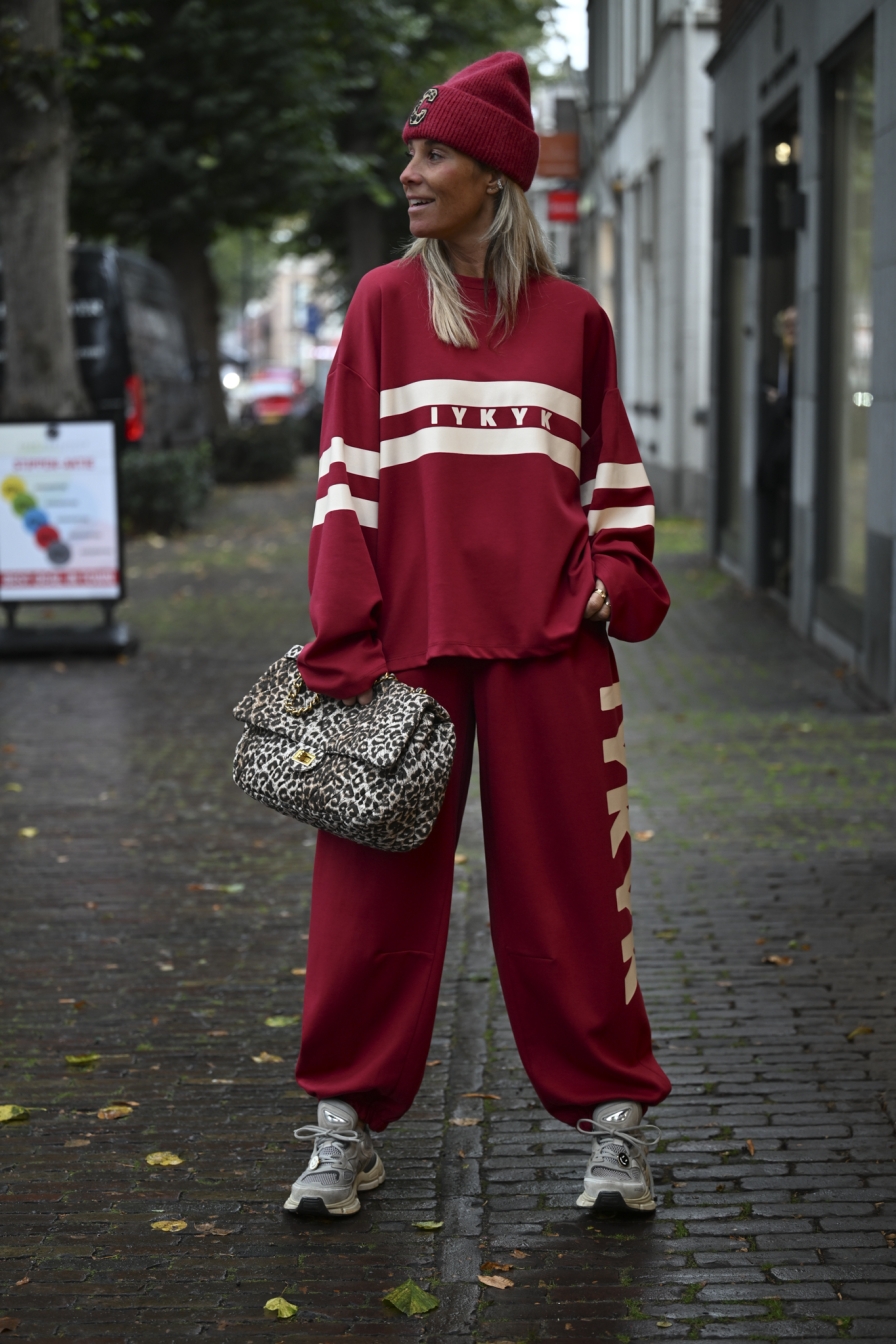 Broek IYKYK Rood