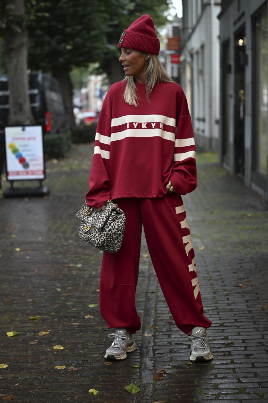 Broek IYKYK Rood