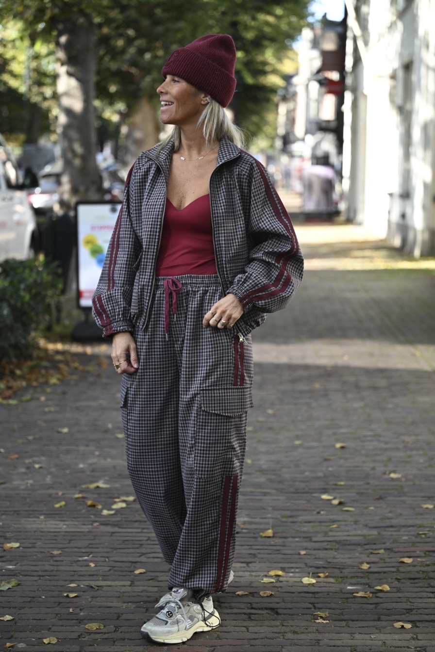 Cargo Sporty Grijs - Bordeaux