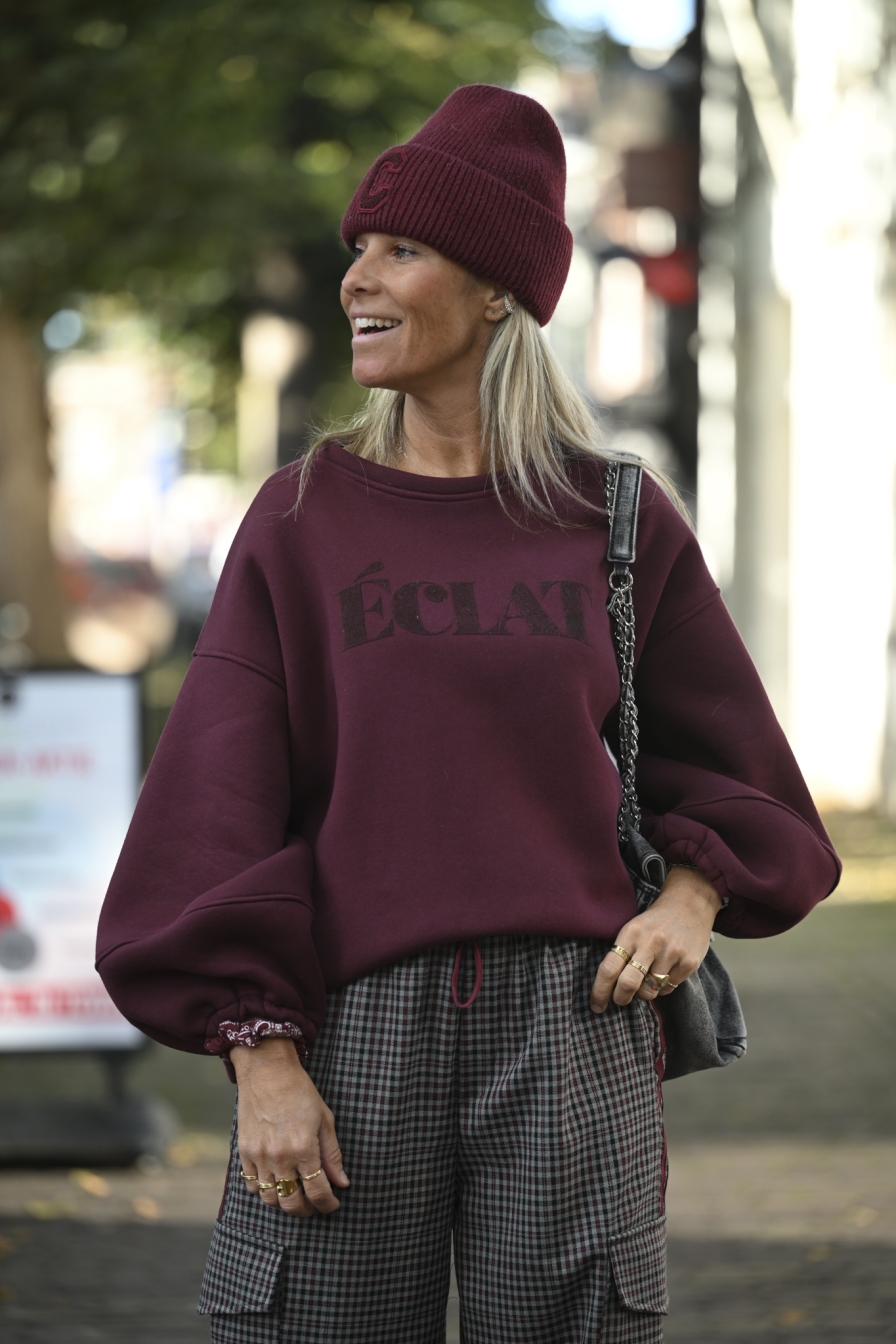 Sweater Eclat Bordeaux