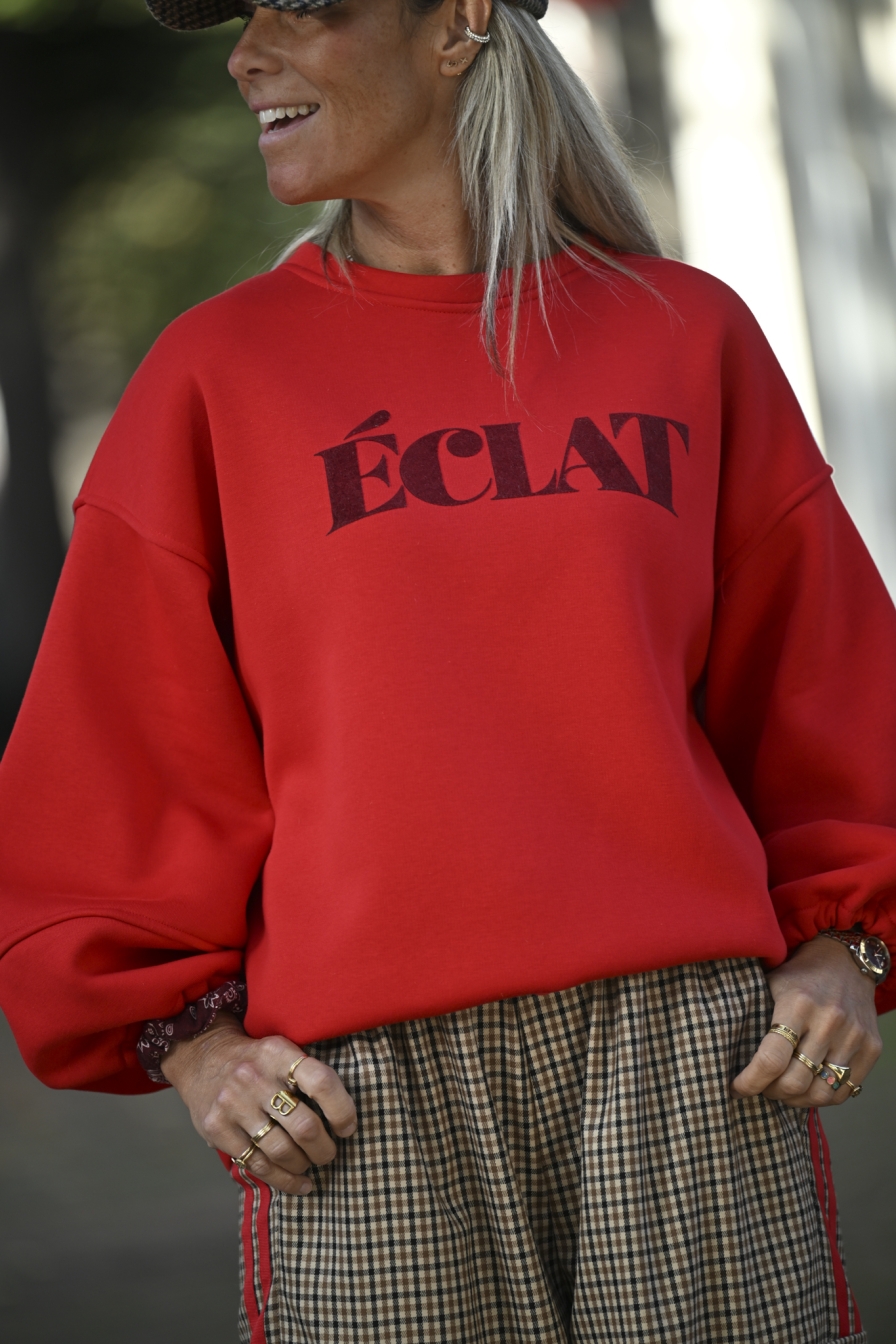 Sweater Eclat Rood