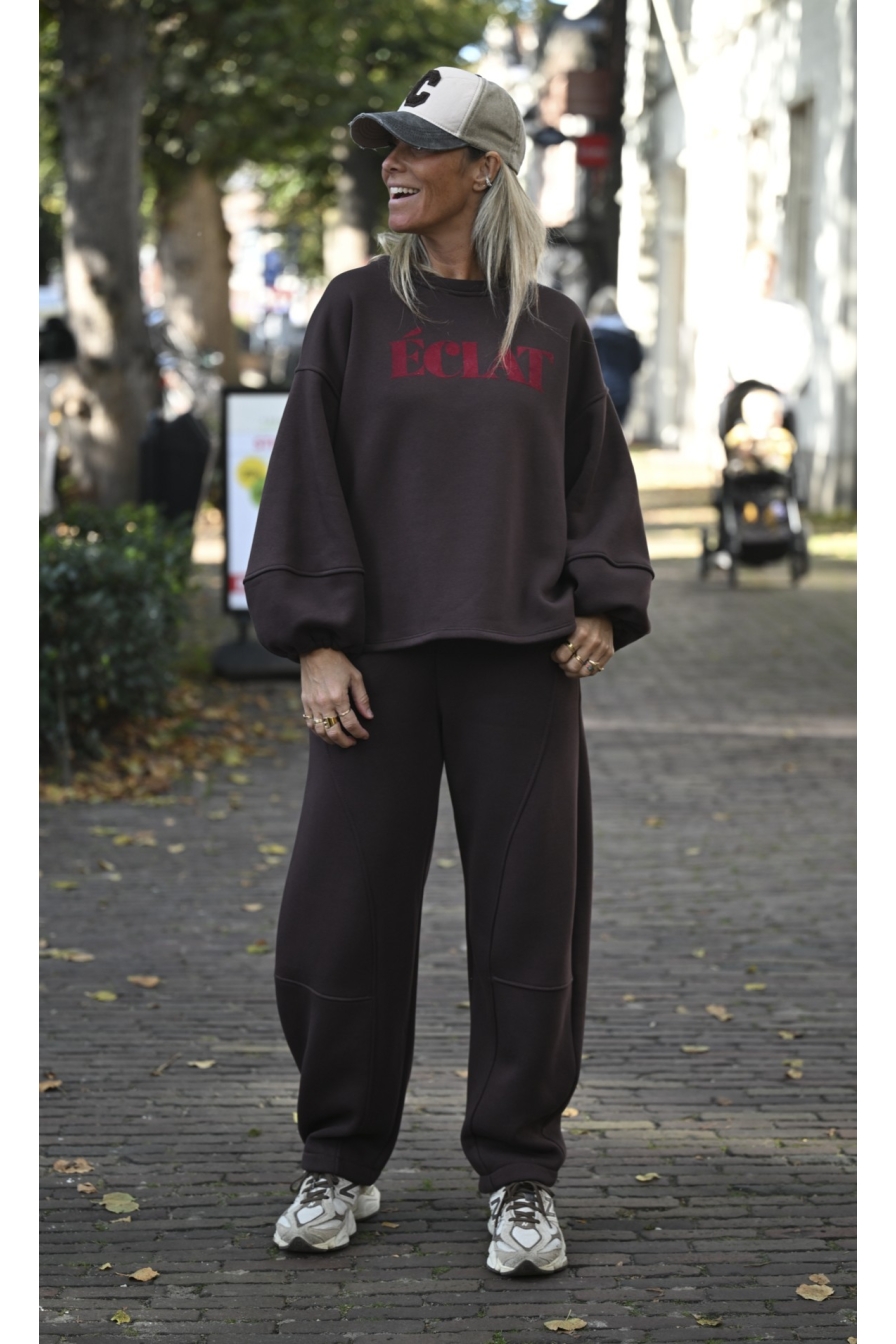 Jogging Eclat Bruin