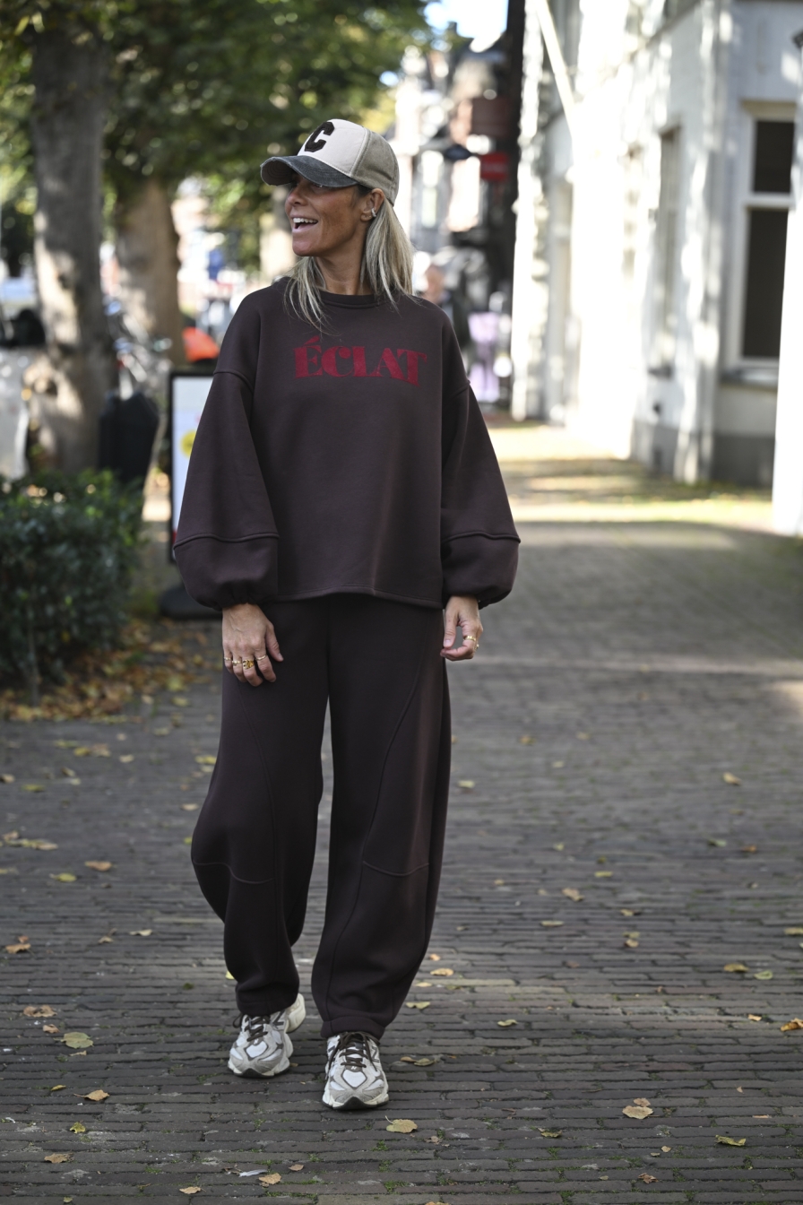 Jogging Eclat Bruin