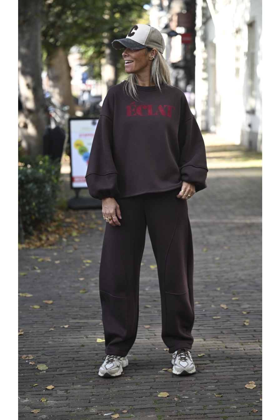 Jogging Eclat Bruin