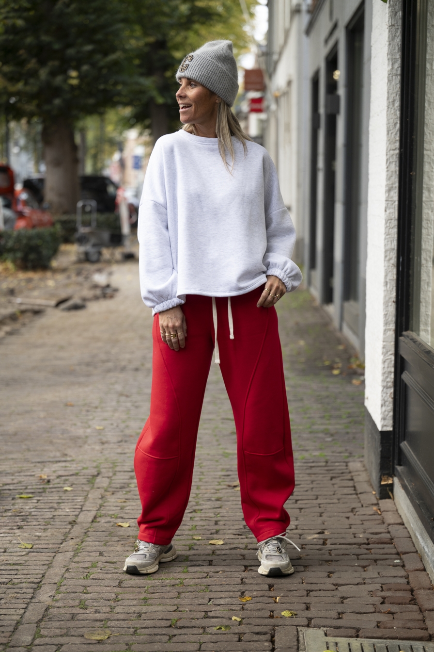 Combiset Copine Grijs-Rood
