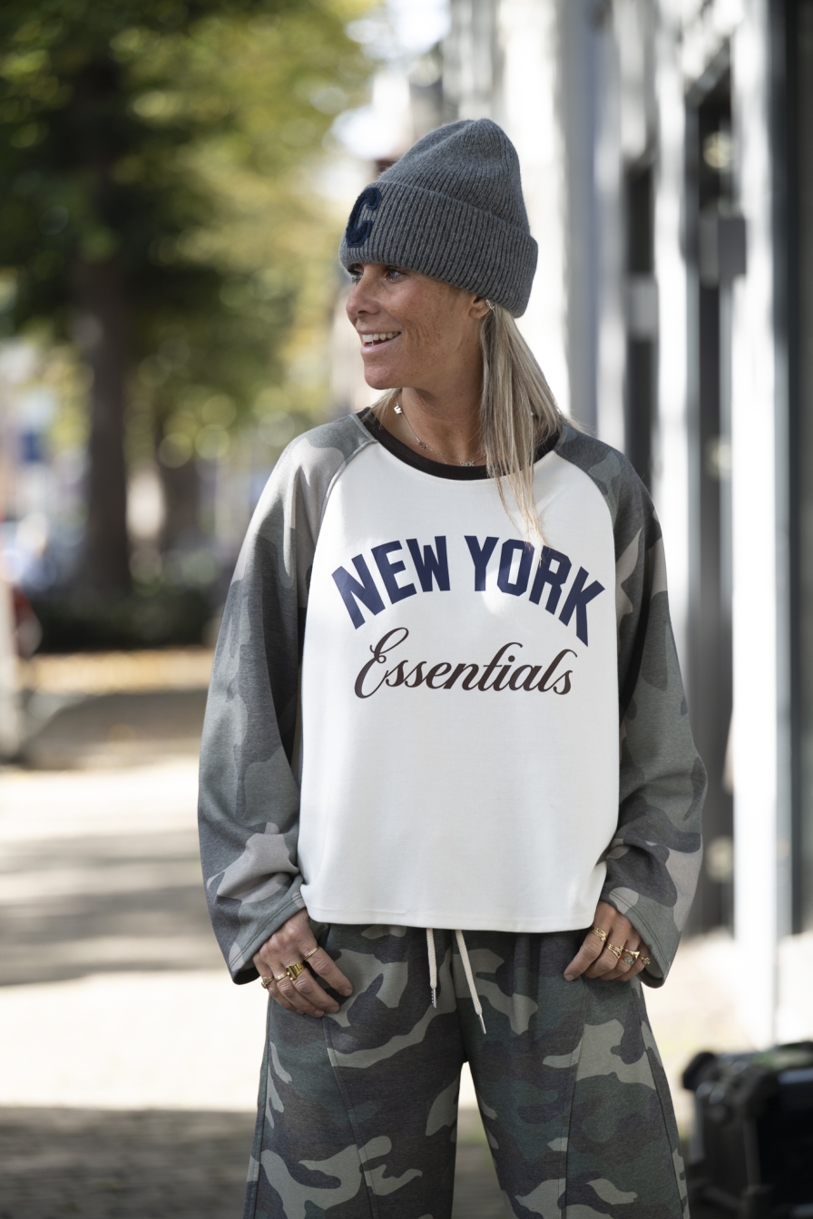Sweater NY Blauw