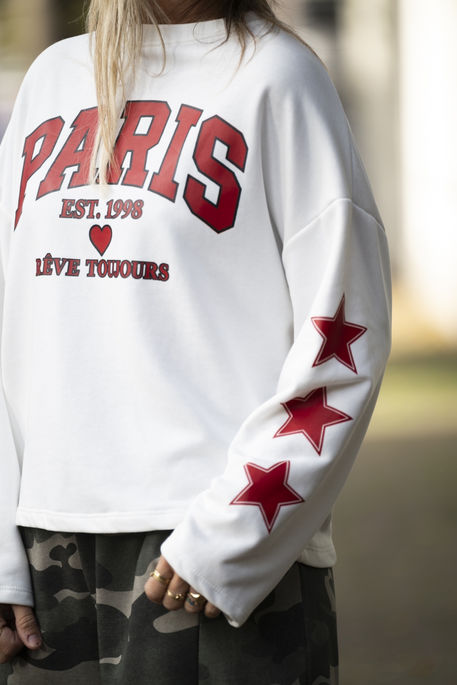 Sweater Paris Wit